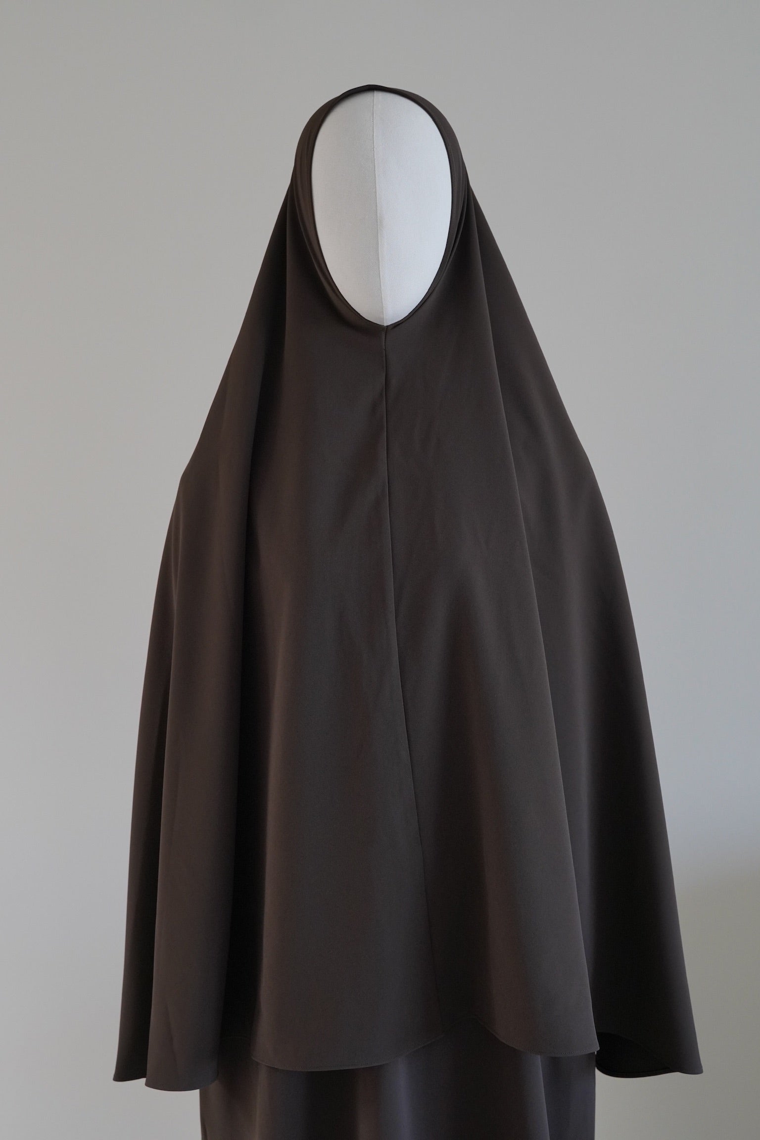 Summer Khimar Dark Chocolate