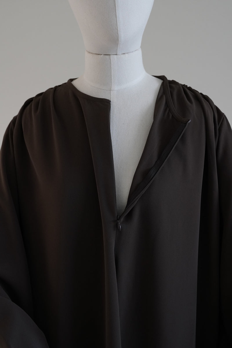 Summer Abaya Dark Chocolate