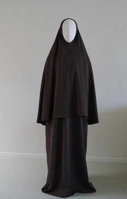 Summer Abaya Dark Chocolate