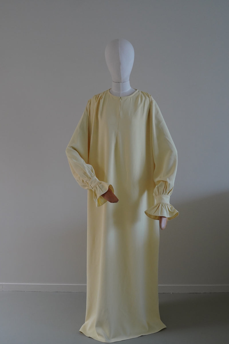 Summer Abaya Buttercup