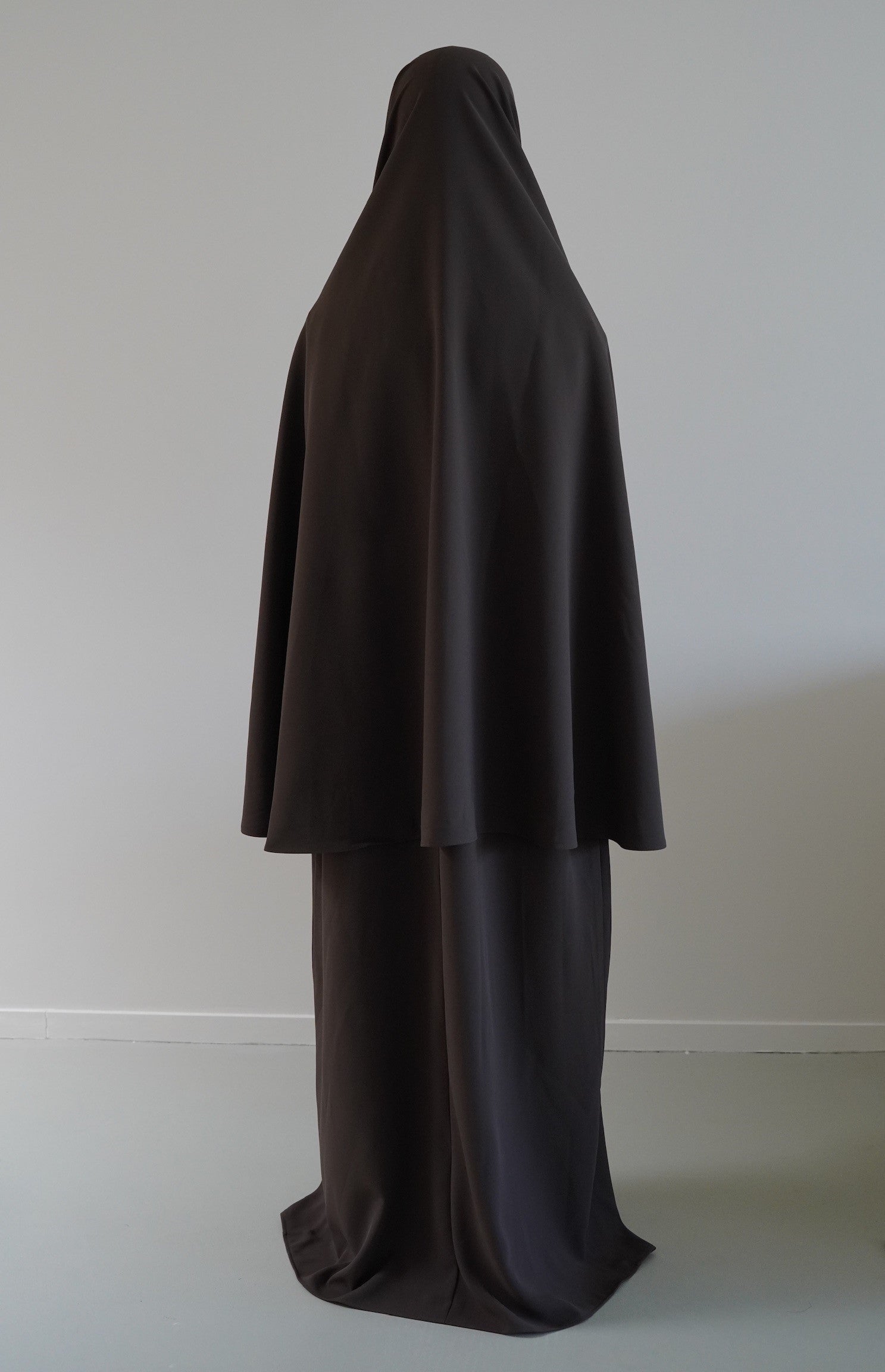 Summer Abaya Dark Chocolate