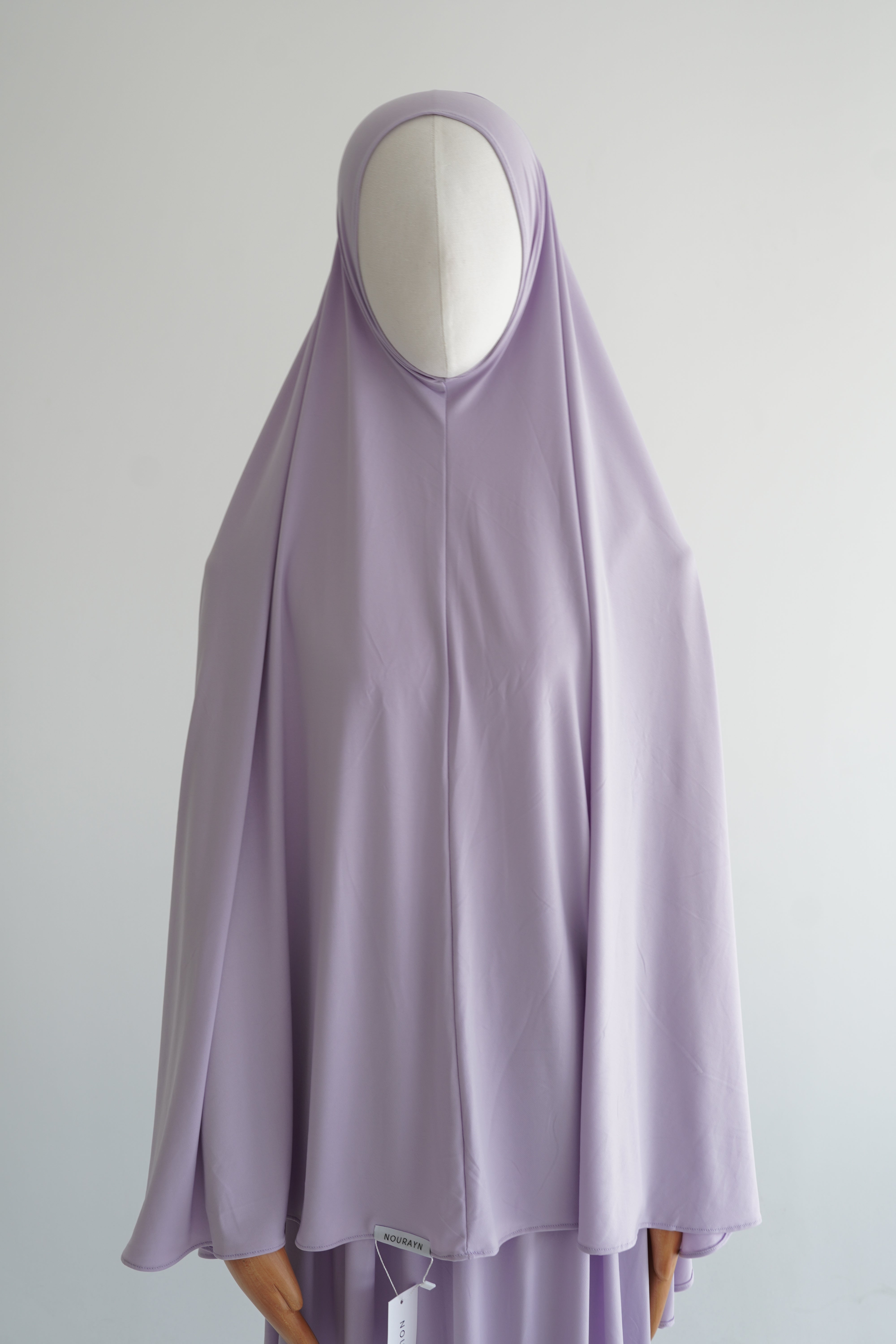 Premium Jersey Khimar Set - Lavender